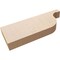 Ekena Millwork 2in. W x 6in. H x 16in. L Del Monte Woodgrain TimberThane Rafter Tail, Primed Tan RFTUR02X06X16DELRCPR - alternate 5